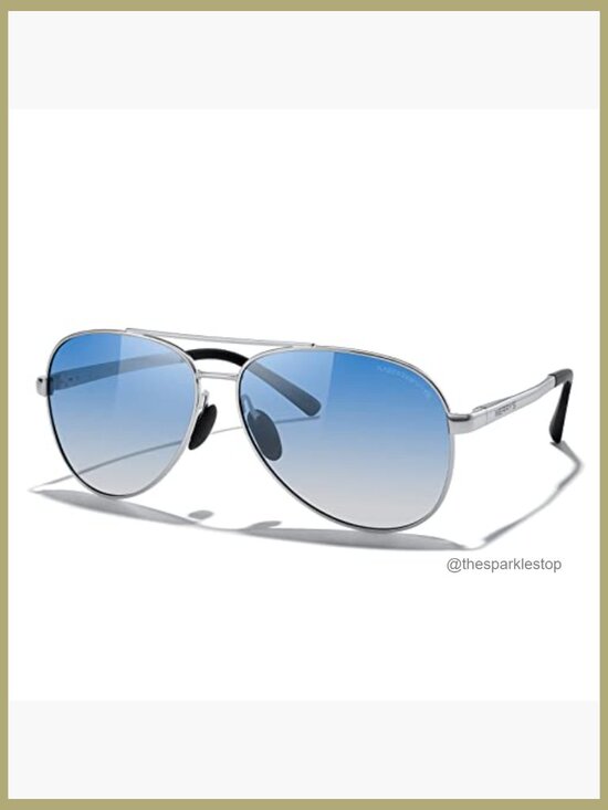 Polarized Aviator Sunglasses with Mirrored Lens UV 400 Protection main image 6